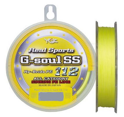 

Шнур YGK G-Soul SS112 150m желтый #1.5/0.205mm 16lb/7.2kg