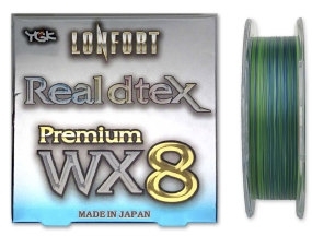 

Шнур YGK Lonfort Real DTex X8 150m мультиколор #0.3/0.094mm 9lb/4kg