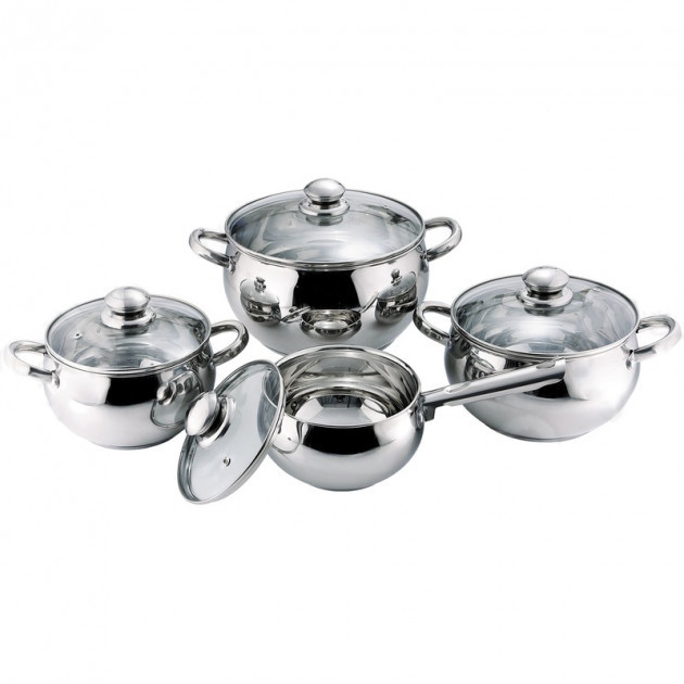 

Посуда Bohmann 8 предметов BH 0508 (2.1л;2,9л; 3.9л; 6.5л)