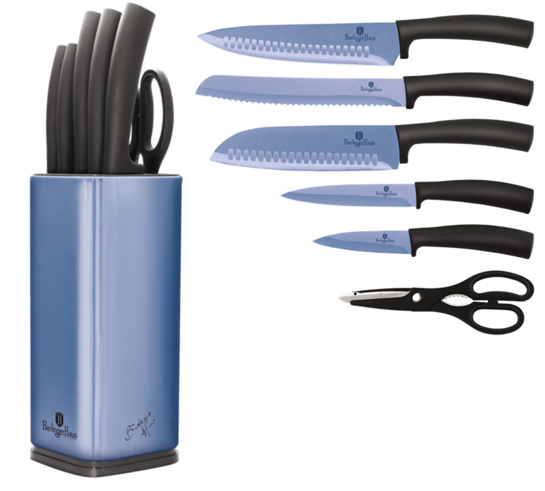 

Набор ножей 7 предметов Berlinger Haus Metallic Line Royal Blue Edition BH-2404