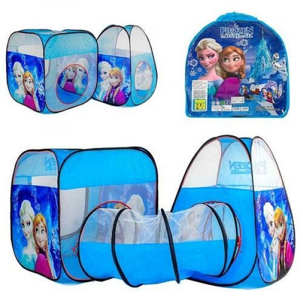 

Детская игровая палатка-домик с тоннелем для девочки Frozen 8015 Фрозен, размер 270*92*92 см