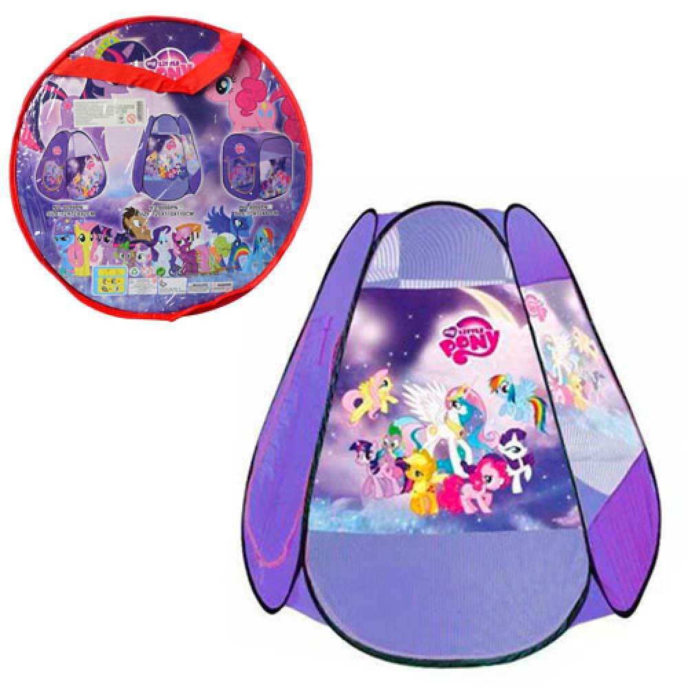 

Детская игровая палатка My little pony M 5775, 110-120-110 см