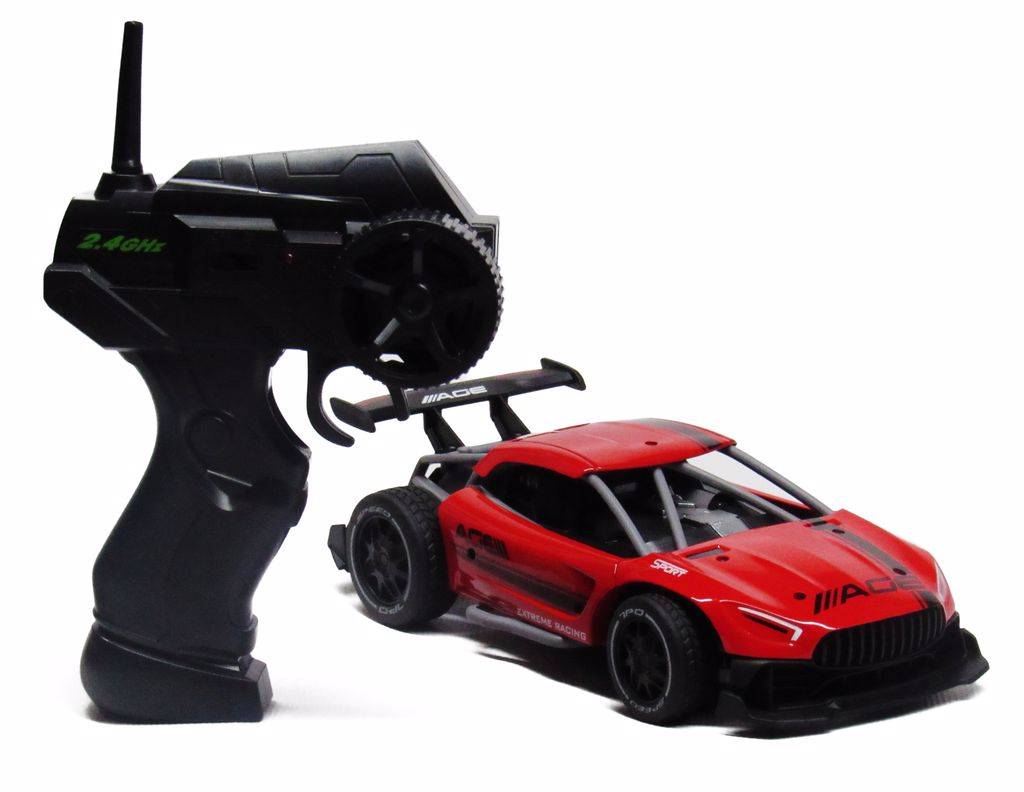 

Машинка на пульте Sulong "Metals" Красная SL-213A R