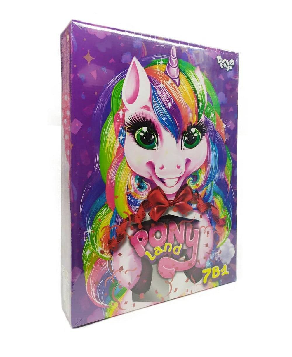 

Творческий набор "Danko Toys" Pony Land PL-01-01