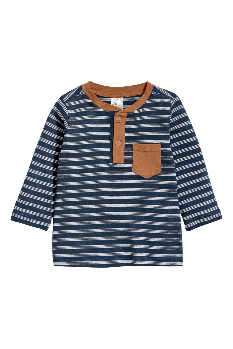 

Футболка H&M 80 см Синяя (НМ110796)