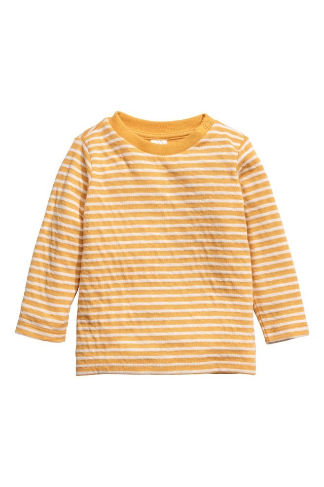 

Футболка H&M 56 см Желтая (НМ110786)