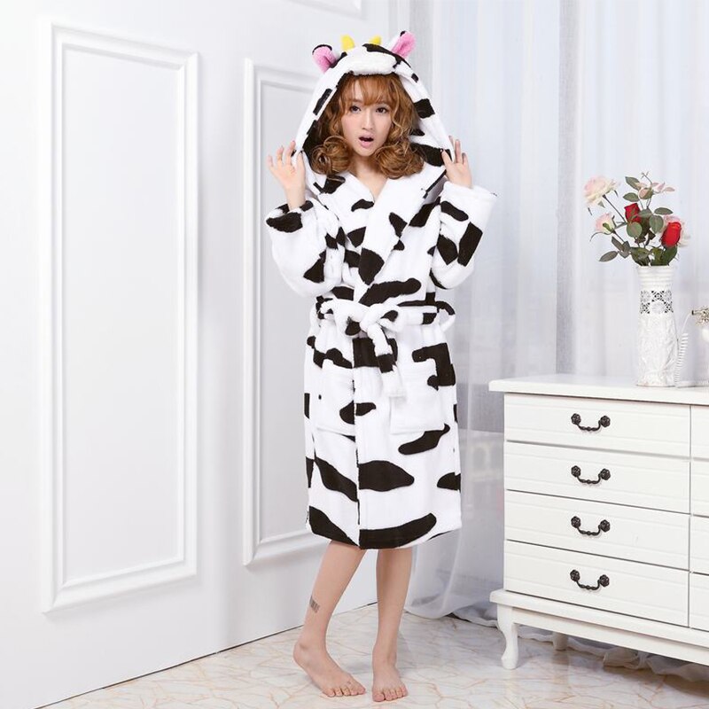 

Халат взрослый Коровка Милка  145 - 155 см Белый (1000213, Халат взрослый Коровка Милка S 145 - 155 см Белый (1000213-S)