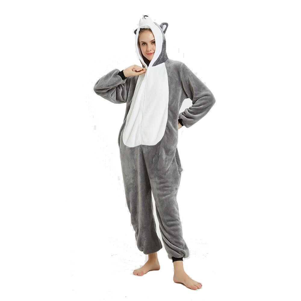 

Пижама Кигуруми взрослая BearWear Хаски New (на молнии)  165 - 175 см Серый (K1W1-0190, Пижама Кигуруми взрослая BearWear Хаски New (на молнии) L 165 - 175 см Серый (K1W1-0190-L)