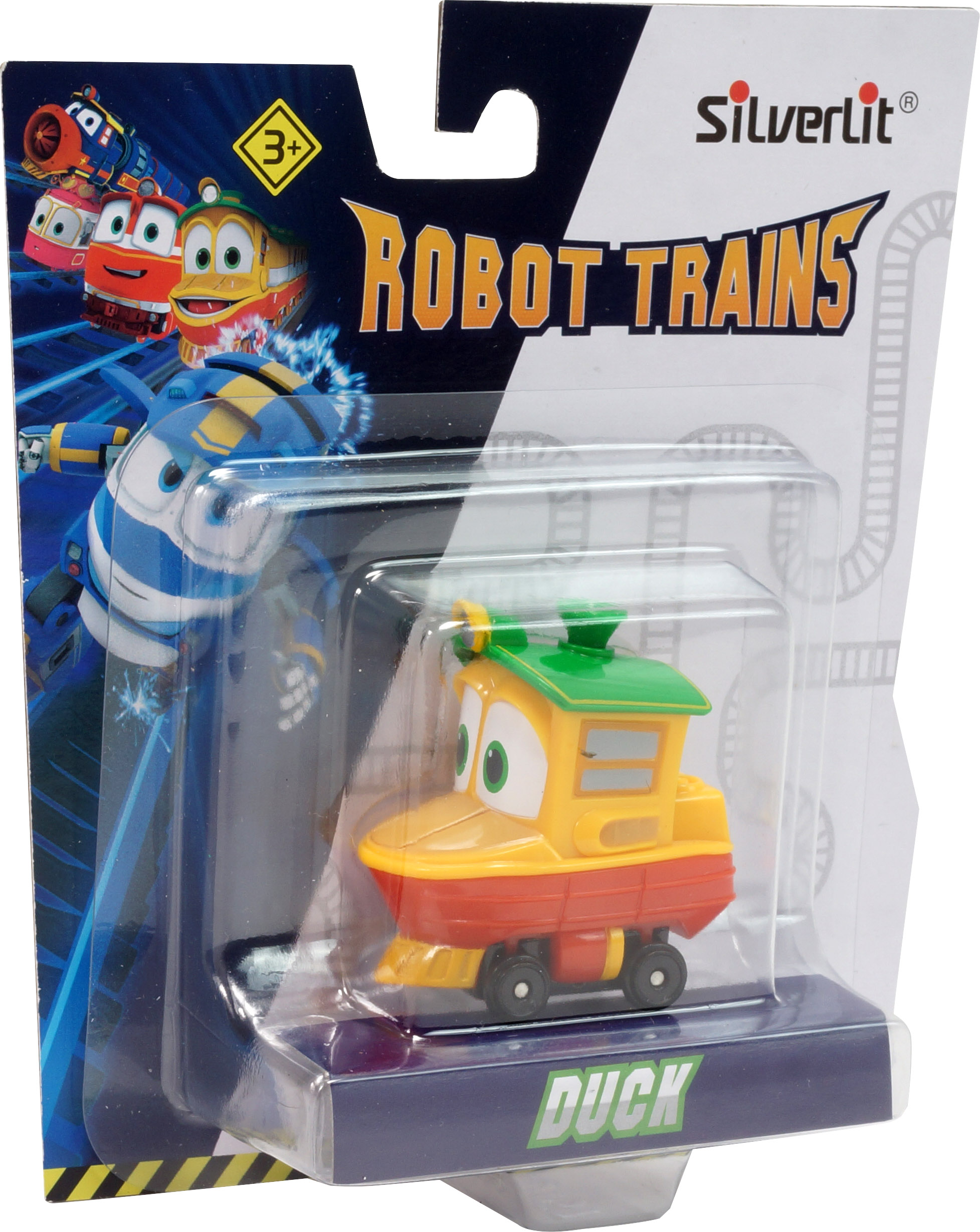 

Паровозик Silverlit Robot Trains Утенок (80157) (4891813801573)