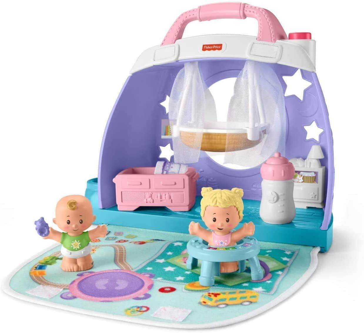 

Игровой набор Фишер-Прайс Детская комната Fisher-Price Little People Cuddle and Play Nursery