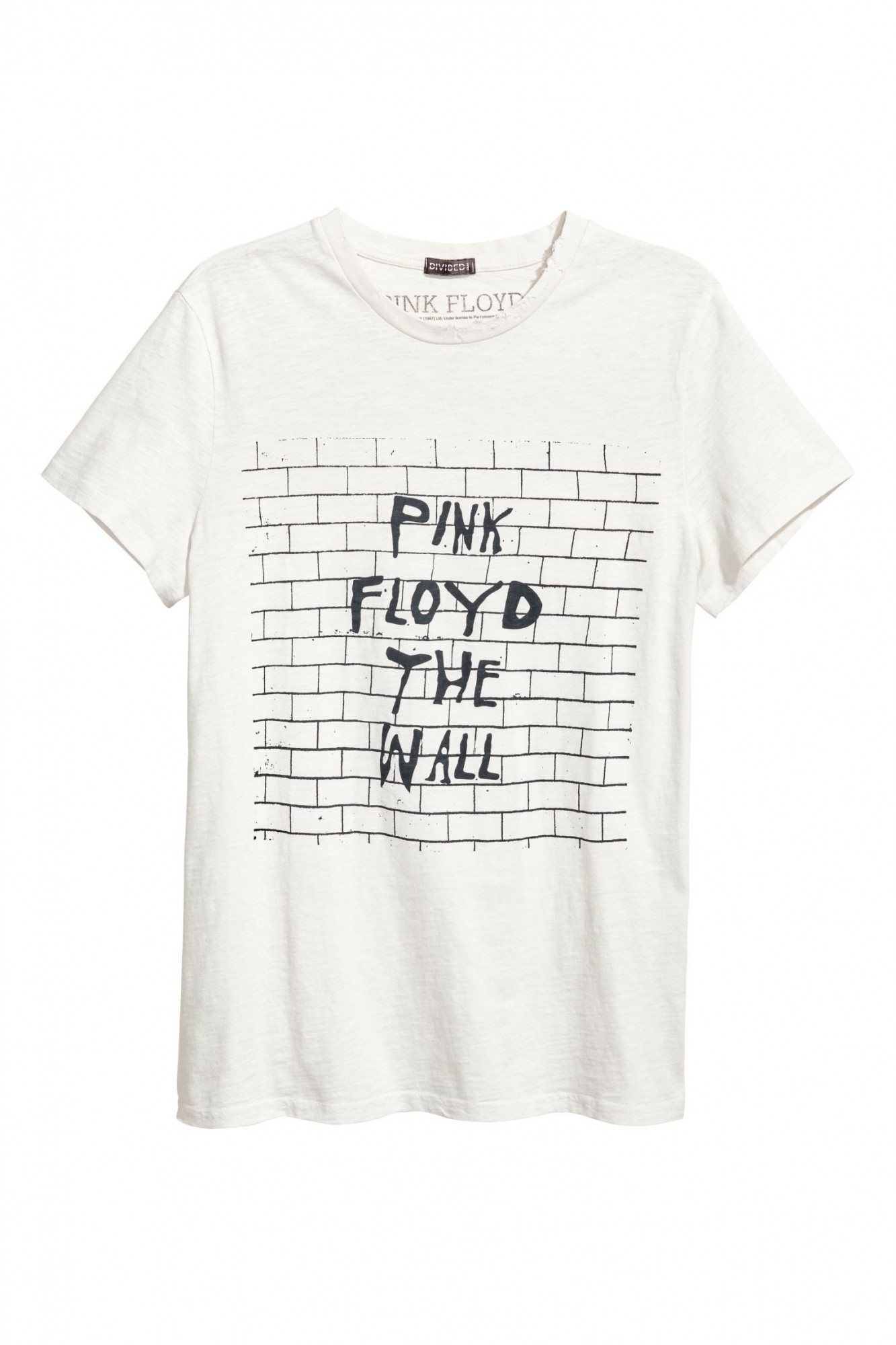 

Футболка H&M XS молочный с принтом 5049576RP1
