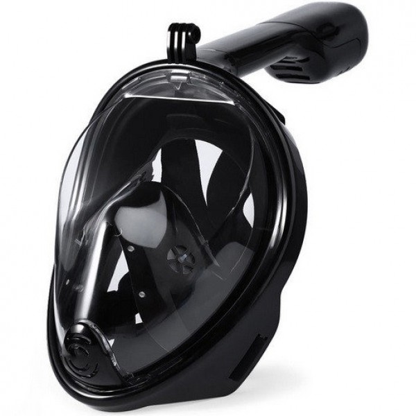 

Маска для подводного плавания снорклинга Easybreath Tribord чёрная