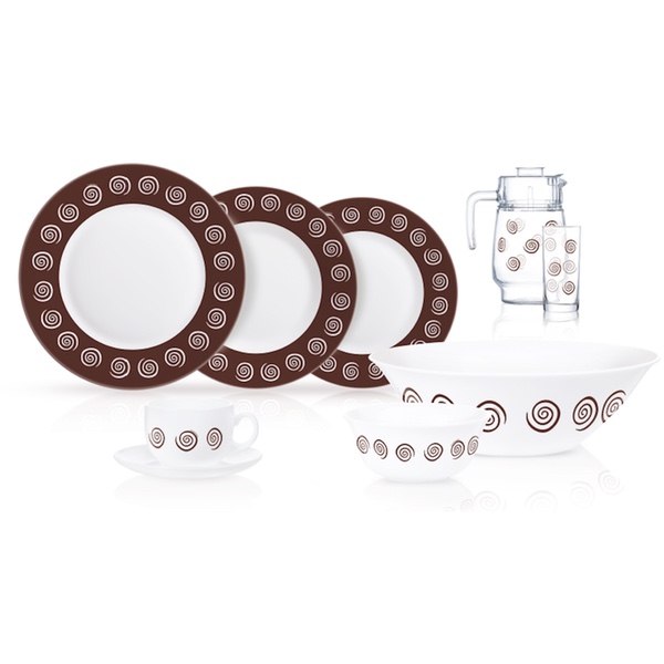 

Столовый сервиз Luminarc Sirocco Brown 46 предметов N4866