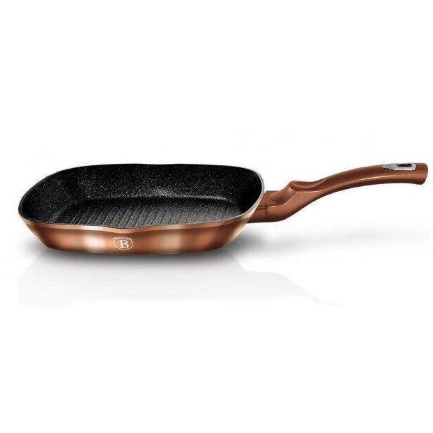 

Сковорода-гриль 28 см Berlinger Haus Metallic Line Rose Gold Edition BH-1889N