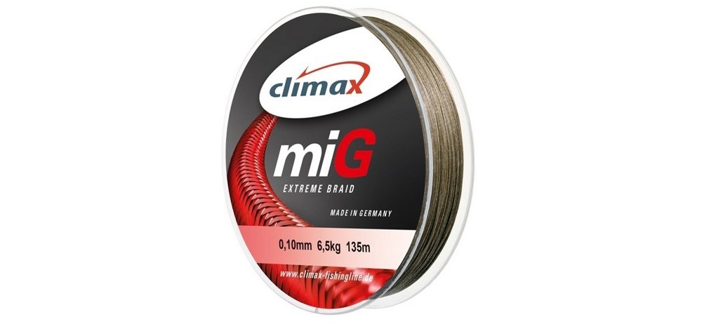 

Шнур CLIMAX MIG BRAID NG 135 m 0.18 13,00 kg, (УП 1 ШТ) табак (шт.) (100478)