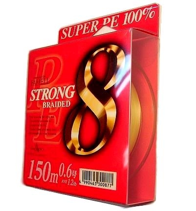 

Шнур Yamatoyo PE STRONG 8 No. 1.5(27lb) 200m (шт.) (100568)