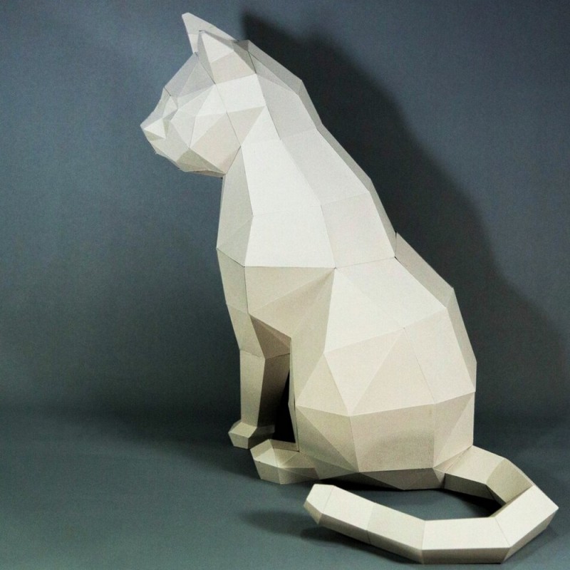 Применение оригами «кошка»