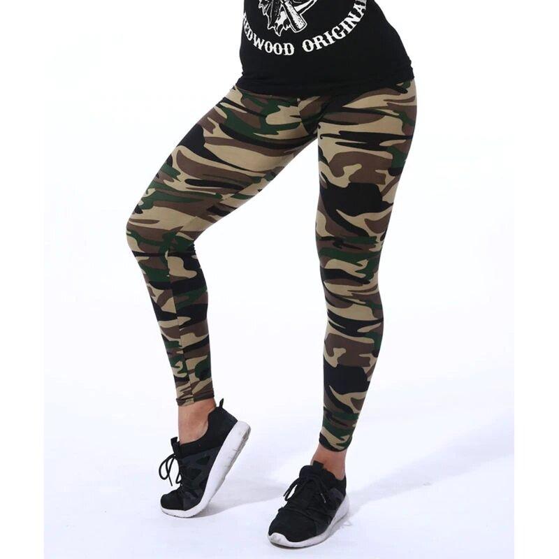 

Камуфляжные леггинсы APS зеленый one size 40169