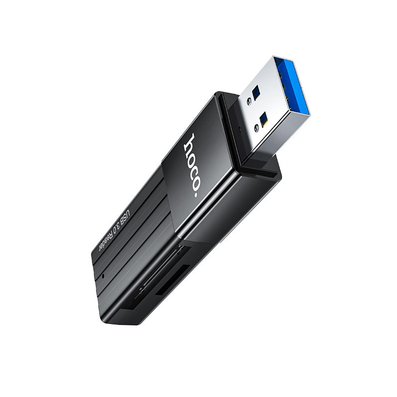 

Картридер HOCO HB20 Mindful 2 в 1 USB 3.0 для TF/SD