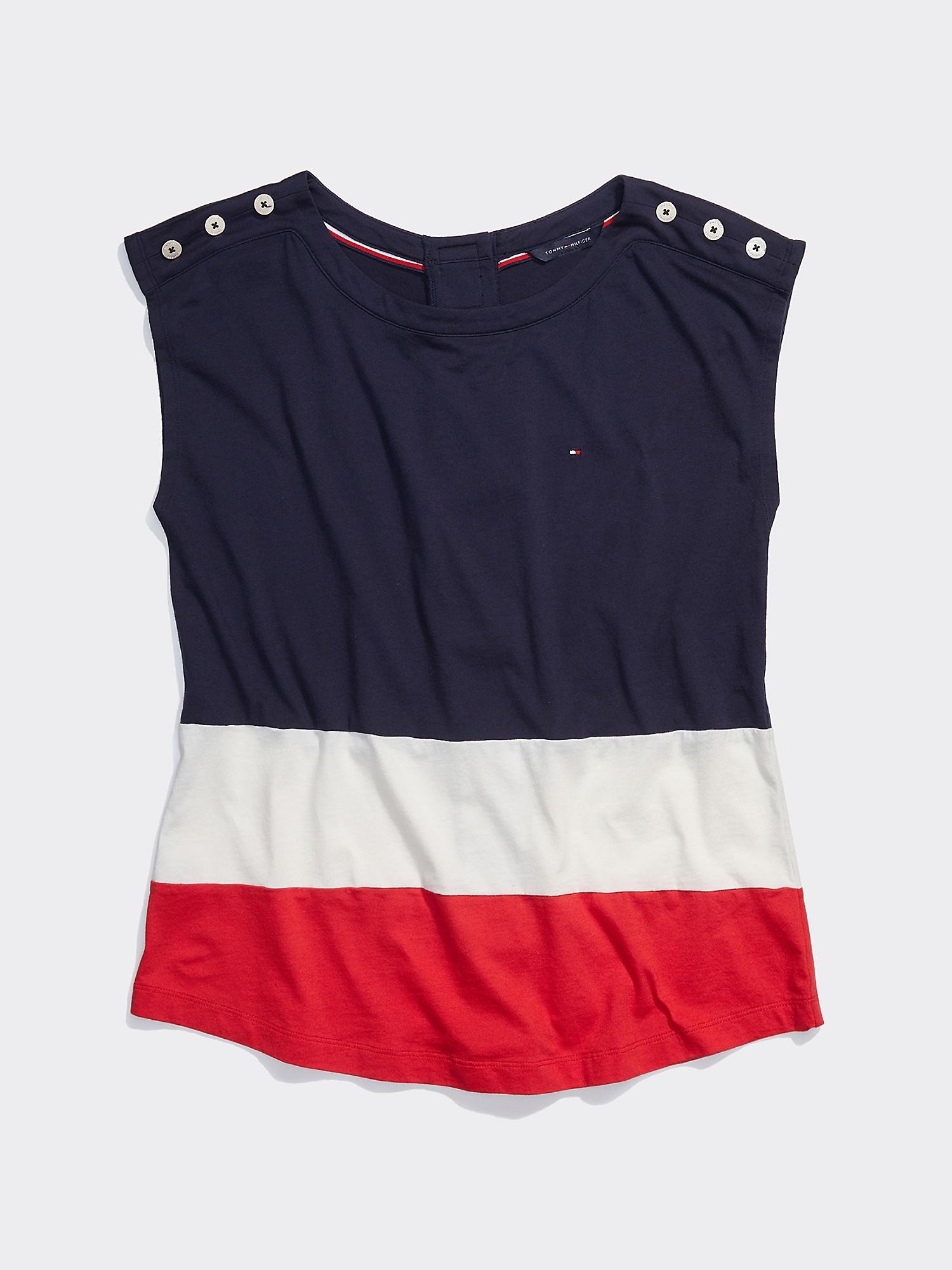 

Майка Tommy Hilfiger TH1480W S Темно-синий