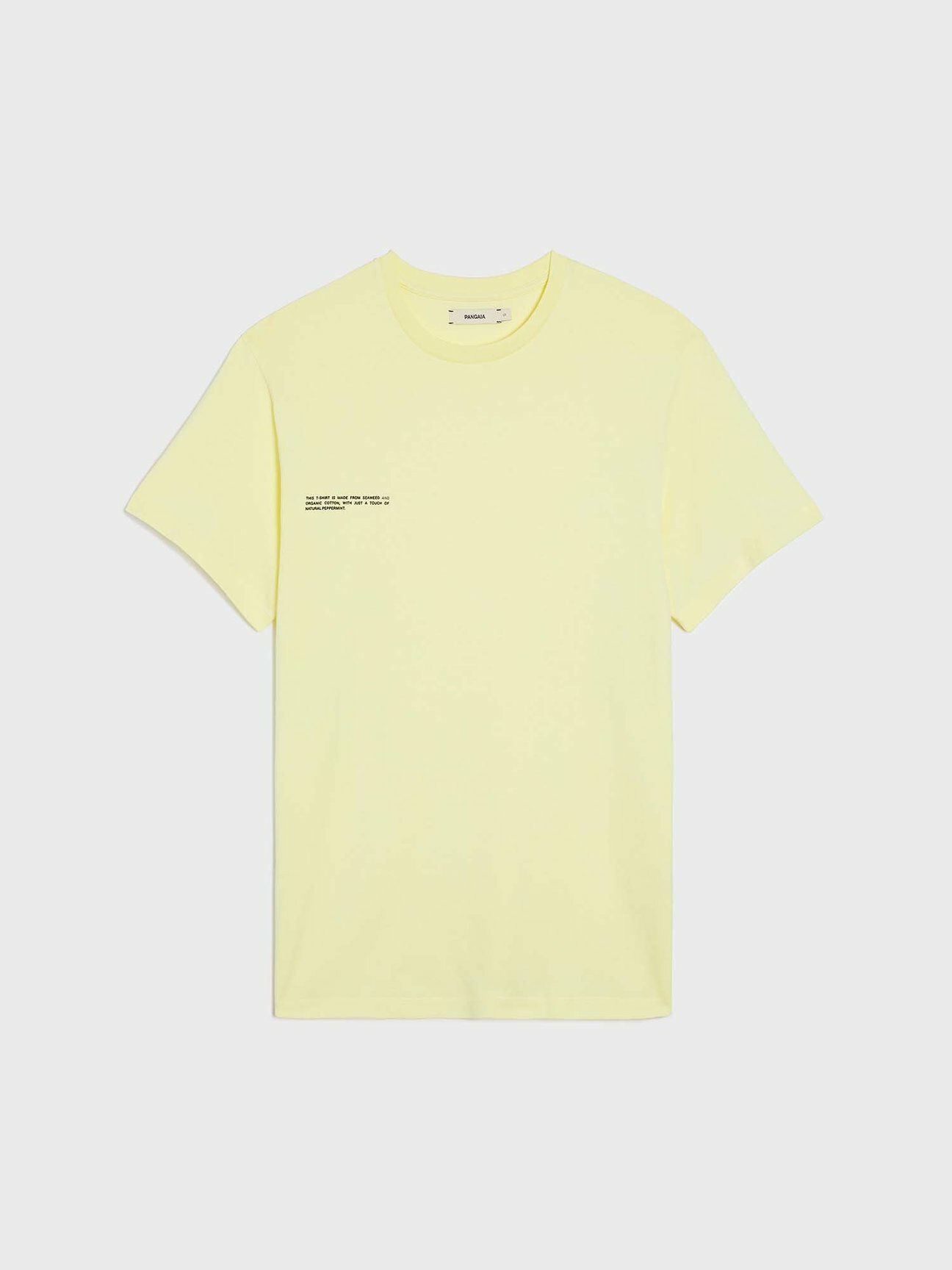 

Футболка Pangaia PPRMINT™ Seaweed Fiber T-Shirt Hay Yellow, Футболка Pangaia PPRMINT™ Seaweed Fiber T-Shirt Hay Yellow S