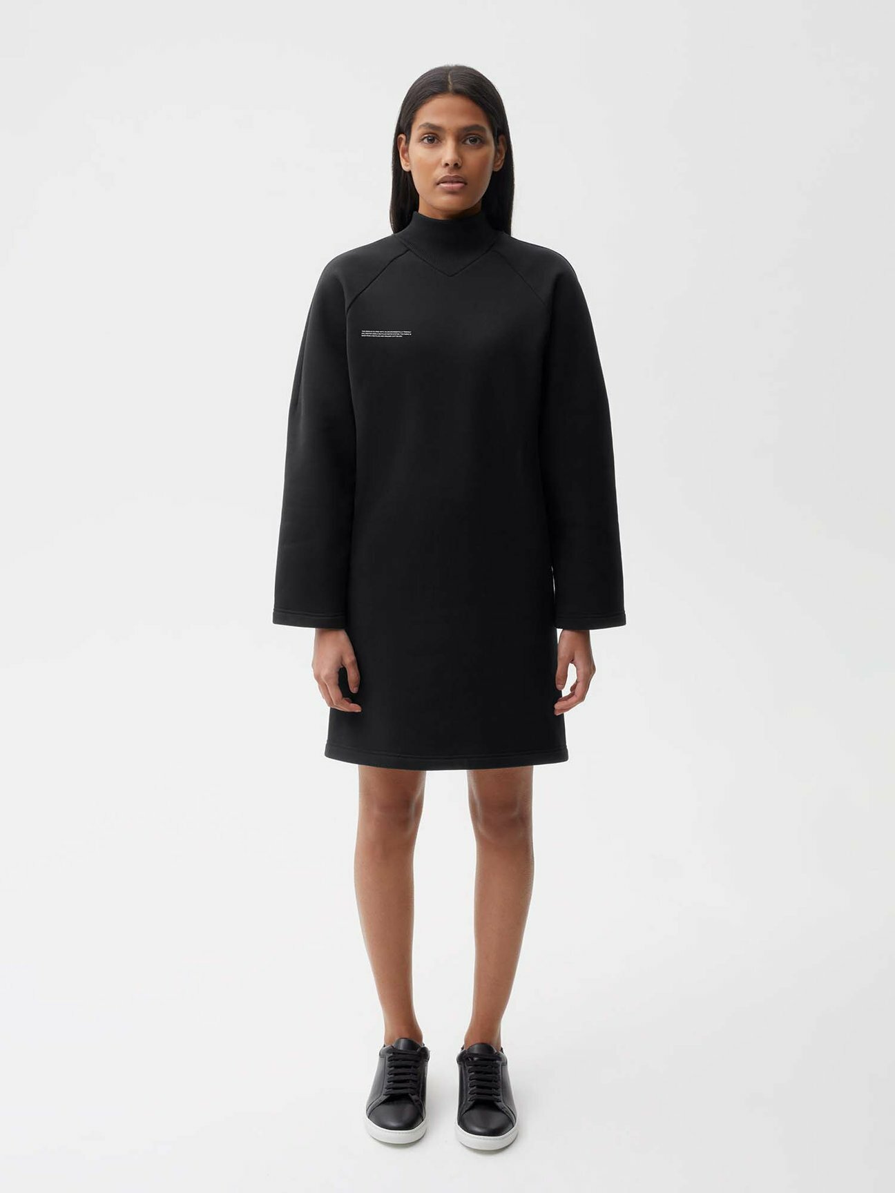 

Плаття Pangaia Heavyweight Recycled Cotton High Neck Dress Black, Плаття Pangaia Heavyweight Recycled Cotton High Neck Dress Black S