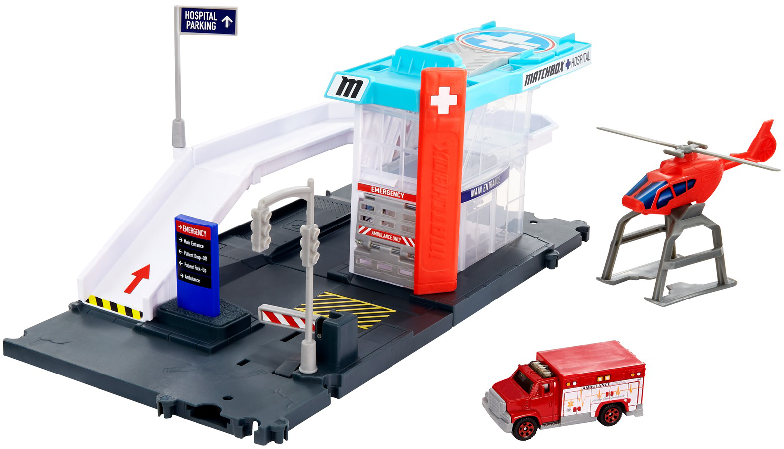 

Игровой набор Matchbox Спасательный вертолет серии "Неотложная помощь" (GVY83)