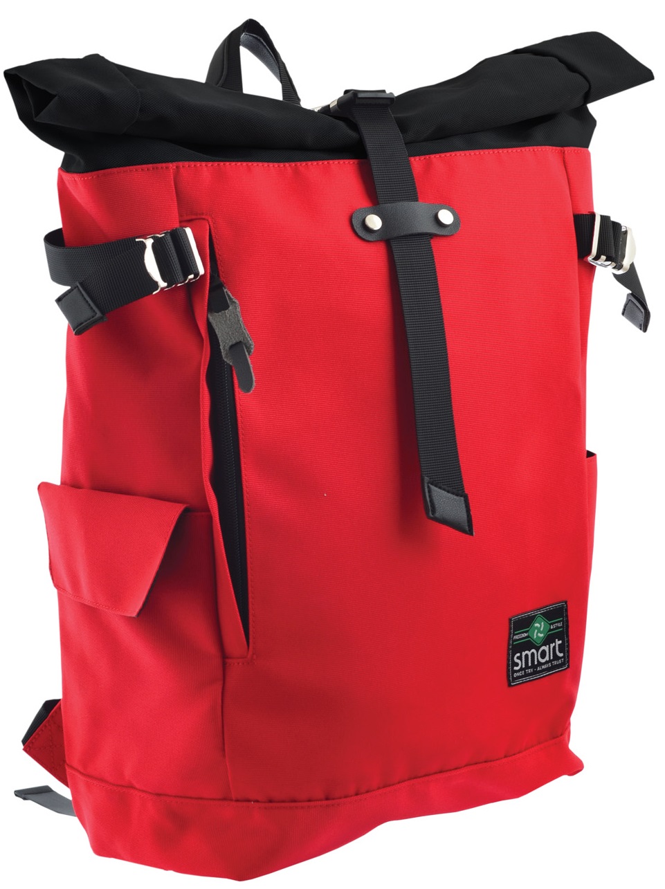 Рюкзак городской Smart Roll-top T-69 Red унисекс 0.56 кг 31х43х15 см 20 ...