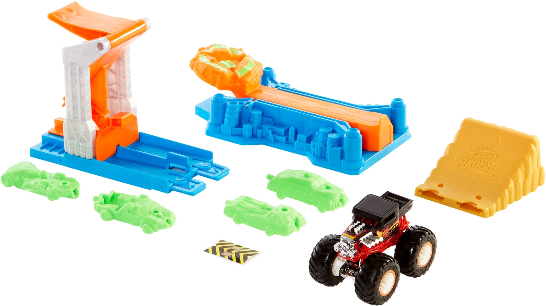 

Игровой набор Hot Wheels Монстро-прыжок серии "Monster Trucks" (GVK08)