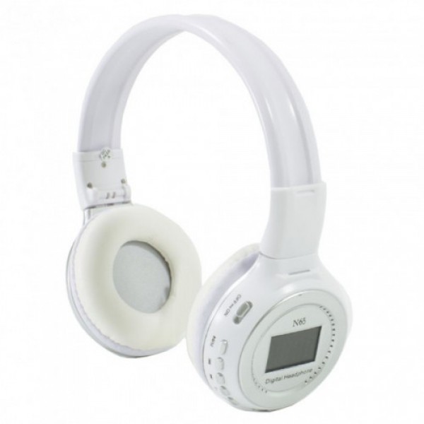 

Беспроводные Bluetooth наушники Wireless N65 White (47804IM)