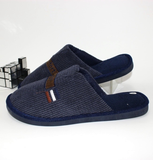 

Мужские тапочки Comfort M12-blue 44/45 27.5см синий