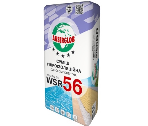 

Гидроизоляционная смесь Anserglob WSR-56, 25 кг (08475)