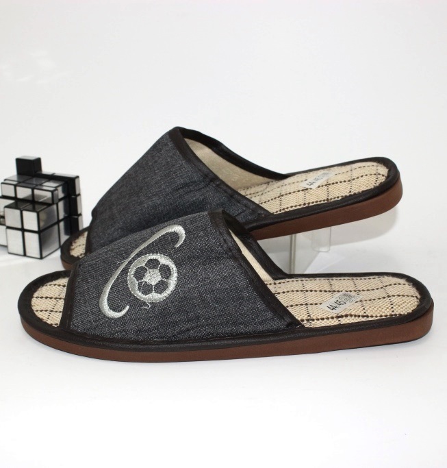 

Тапочки мужские Shoes Z39-grey 40/41 26.0см серый