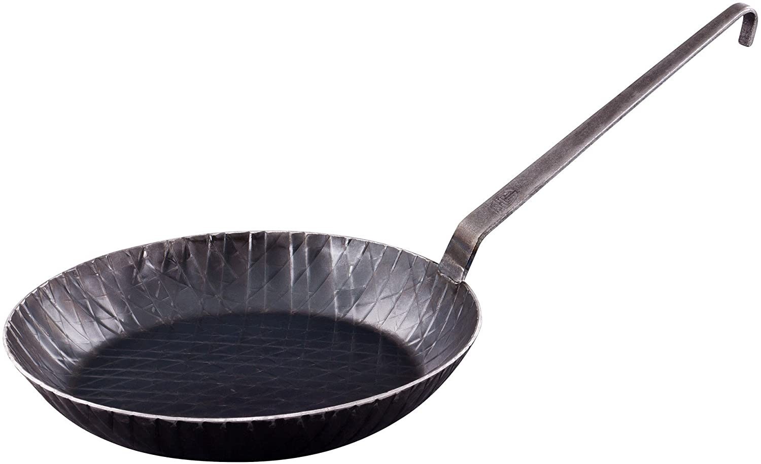 

Сковорода Gräwe с крючковой ручкой из кованого железа, с высоким ободом IRON-PRO 24 см