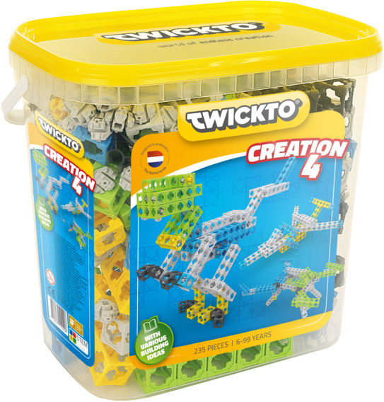 

Конструктор Twickto Creation #4 235 элемента (TOYS15073834)