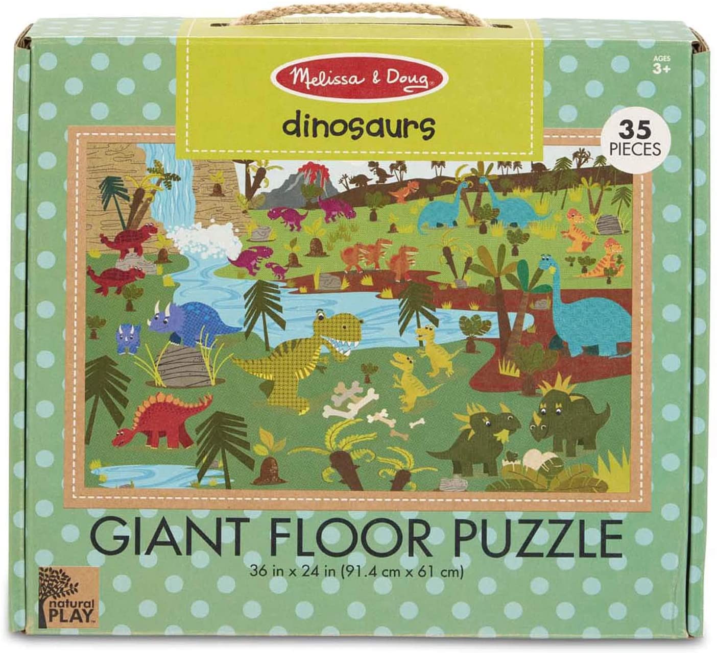 

Пазл "Динозавры", 35 ел. Melissa&Doug (MD31370)