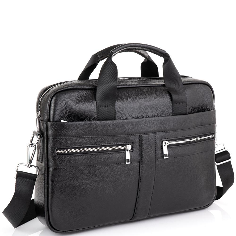 

Кожаная сумка для ноутбука мужская Tiding Bag A25-1120A