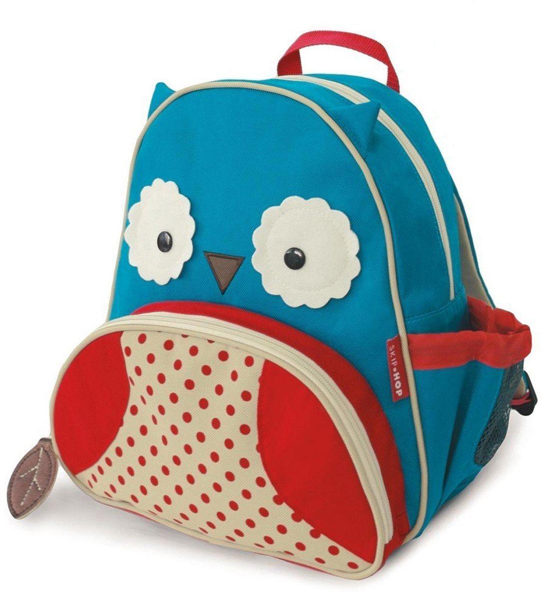 

Рюкзак Skip Hop Сова Голубой-Красный 8796740002180