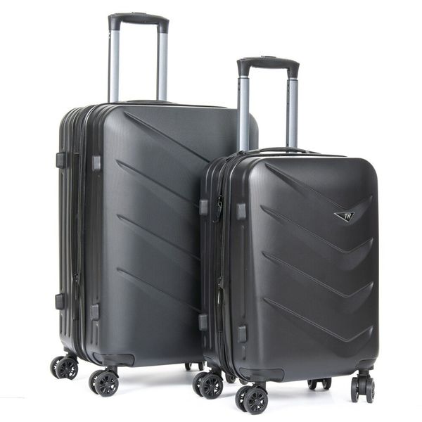 

Комплект чемоданов 2/1 ABS-пластик PODIUM 8340 black змейка 32067