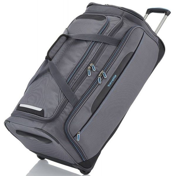 

Дорожная серая сумка на 2 колесах Travelite Crosslite TL089501-04 размер L
