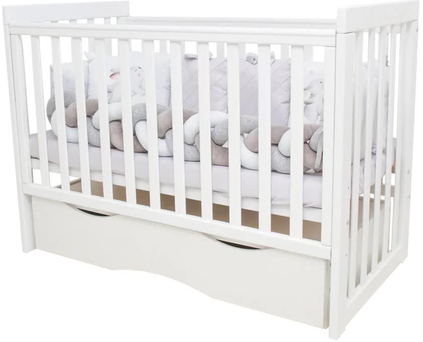 

Детская кроватка Angelo Lux 11 Белая (11031)