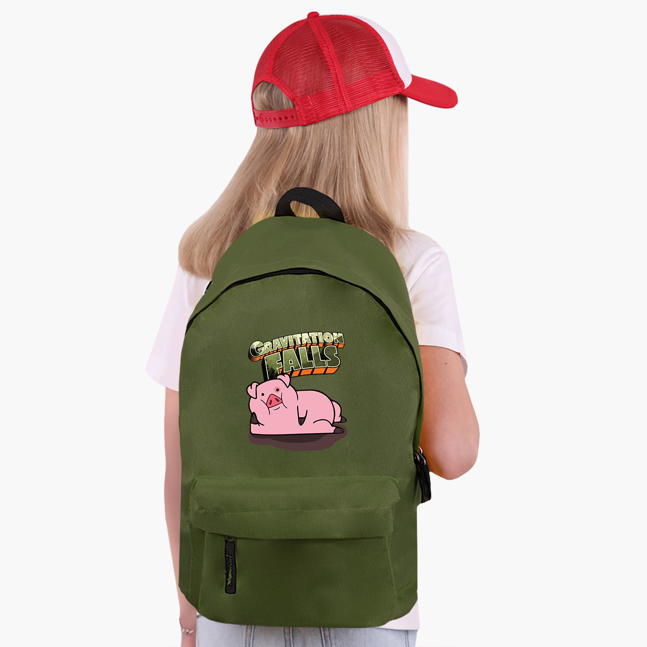 

Рюкзак детский Гравити Фолз Пухля (Gravity Falls Waddles) (9263-2626) 17 л Хаки