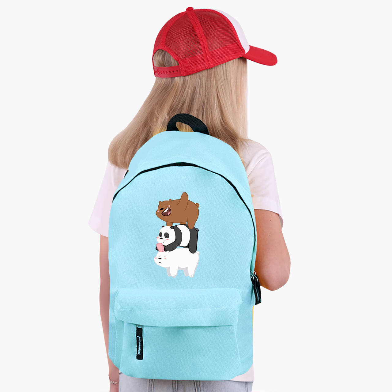 

Рюкзак детский Вся правда о медведях (We Bare bears) (9263-2643) 17 л Голубой