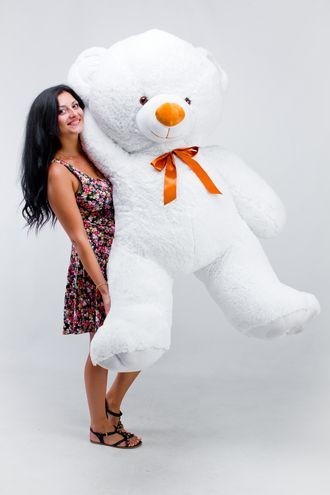 

Плюшевый мишка Томми 180 белый