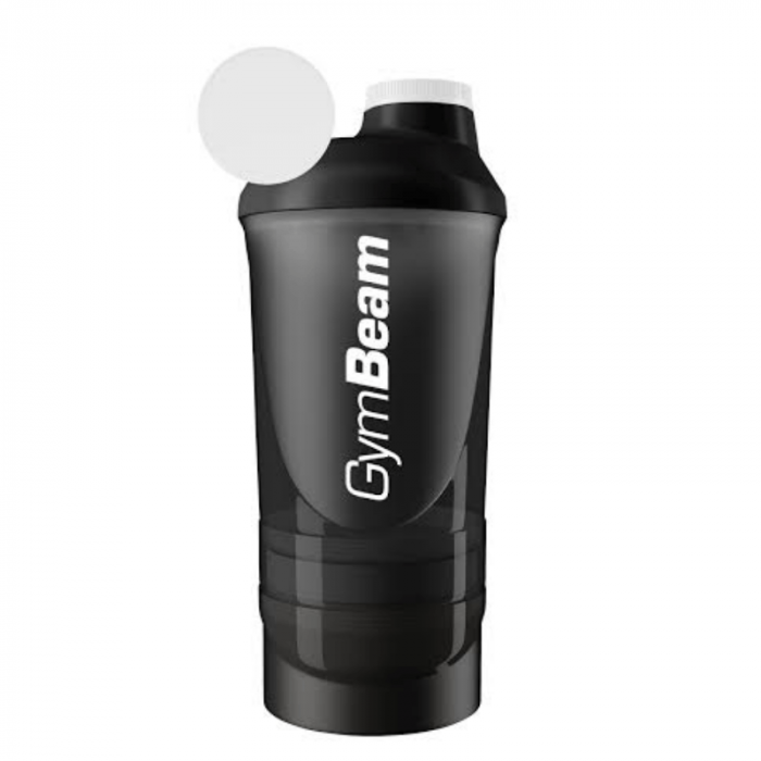 

Шейкер многокомпонентный GymBeam 500 мл черный (8588007275925)