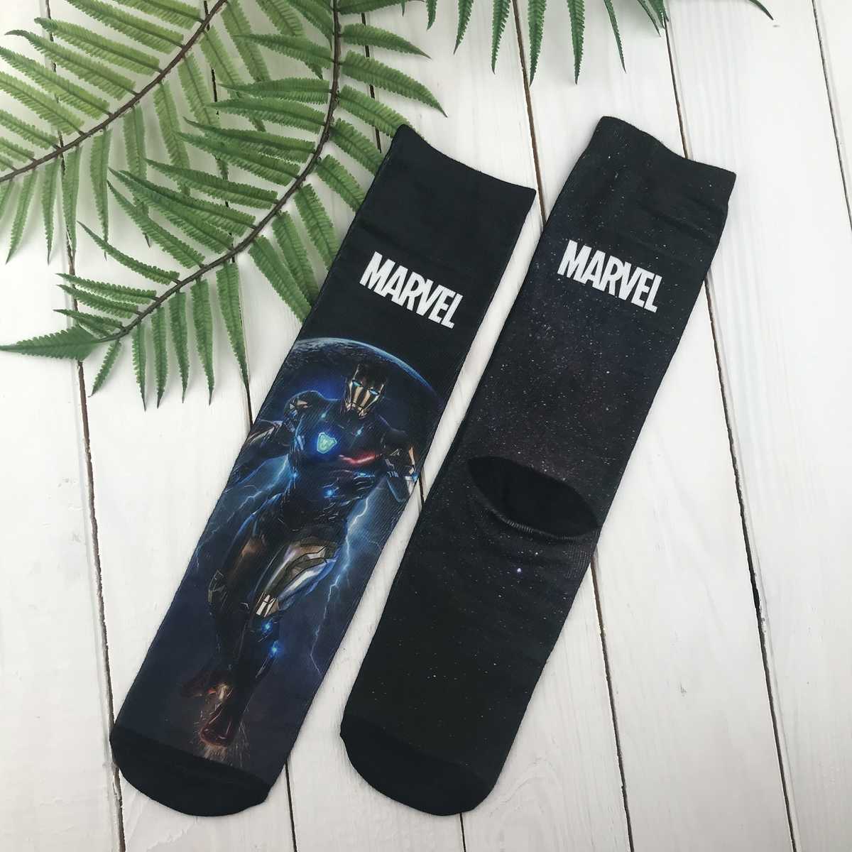 

Носочки с принтом "Iron Man"
