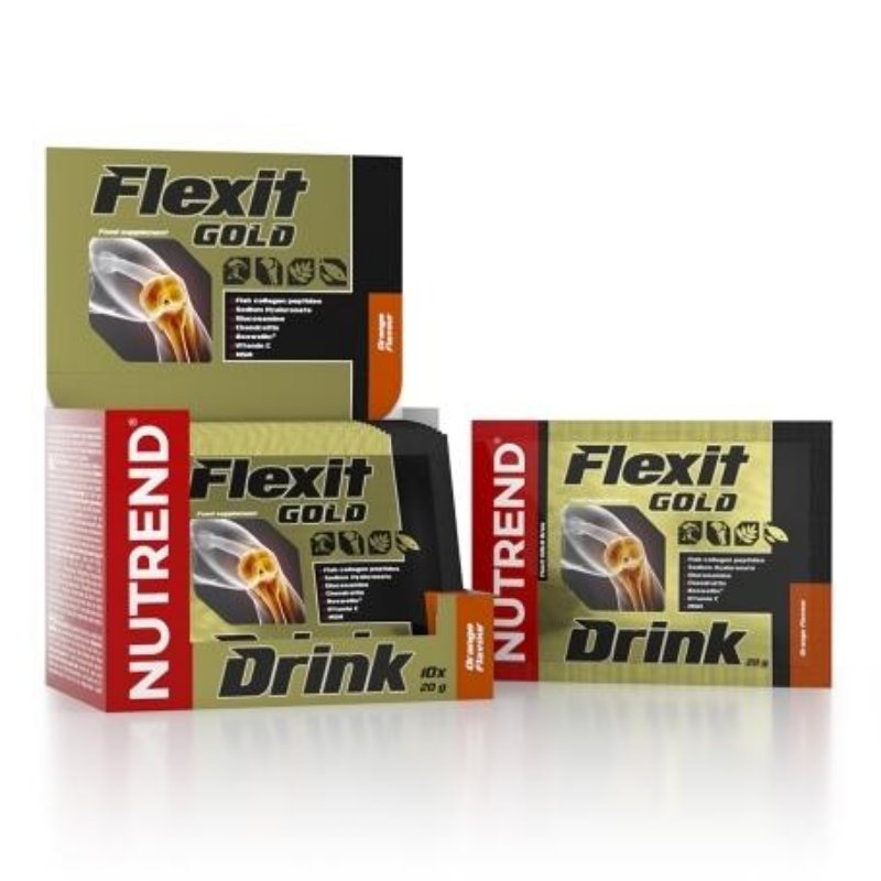 

Комплекс для суставов Nutrend Flexit Gold Drink 10 x 20 g апельсин (8594014860153)