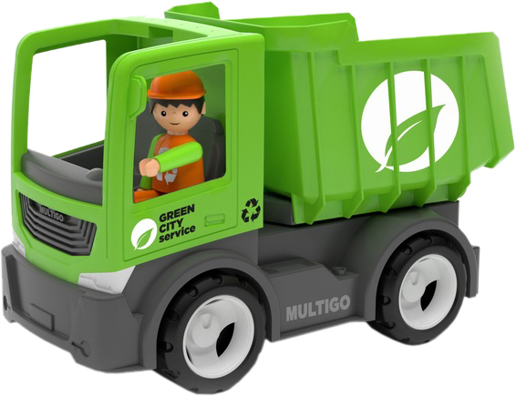 

Самосвал MultiGO EFKO Single City с водителем (TOYS27286) (8592168272860)