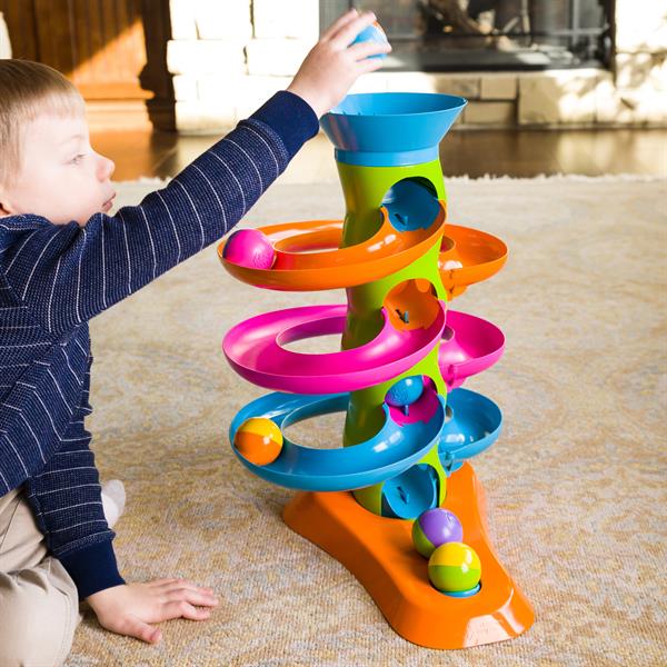 

Игрушка развивающая Трек-башня с шариками Fat Brain Toys RollAgain Tower (FA178-1)