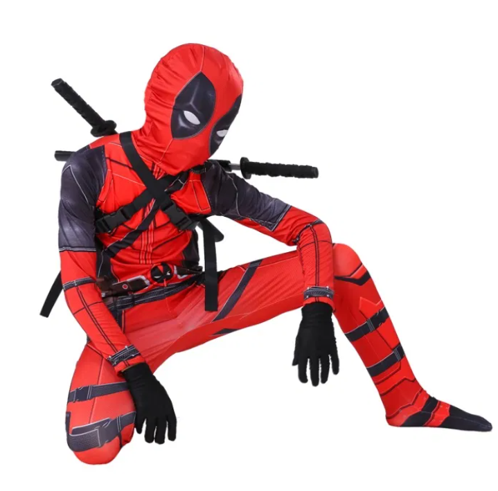 

Костюм Дэдпул Deadpool ВЗРОСЛЫЙ спандекс (180 см-190 см) ABC